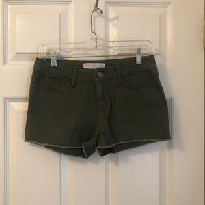 Army Green Short Shorts